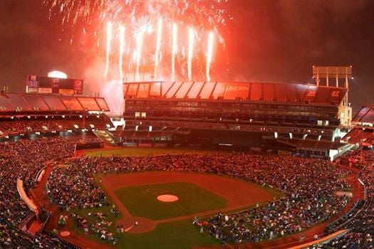 Image result for oakland a's fireworks