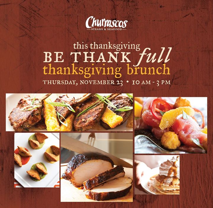 Thanksgiving menu items