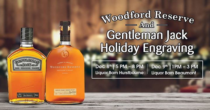 Woodford Reserve Gentleman Jack Holiday Engraving At Liquor Barn