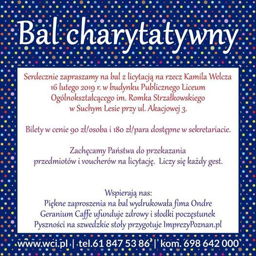 Bal Charytatywny At Harmonia Szkoła Montessoriul Strzałkowskiego