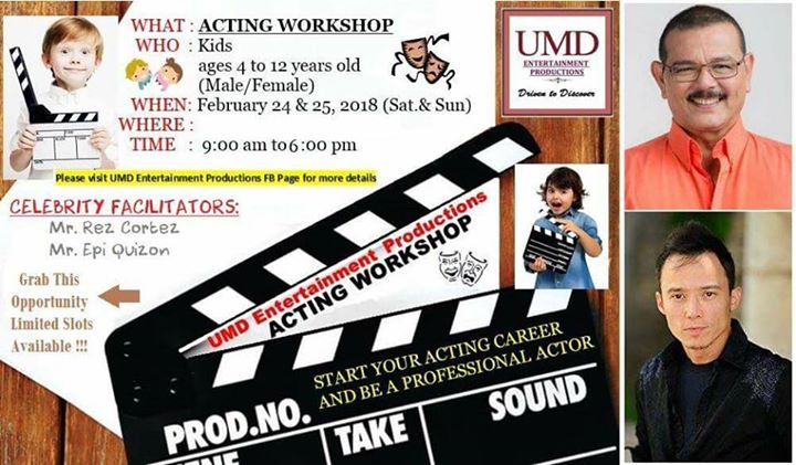 Kids Acting Workshop At Function Hall Ground Floor 306 Strata