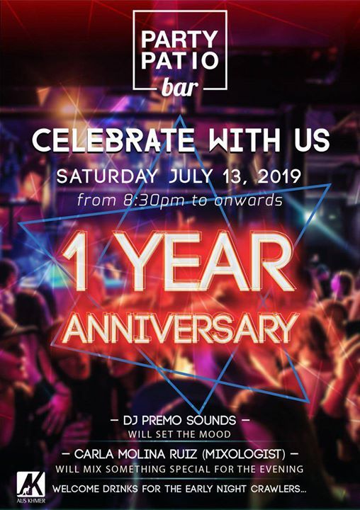 Party Patio 1 Year Together Phnom Penh