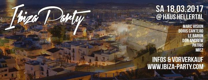 Ibiza Party Revival Sa 18 03 17 Haus Hellertal At Haus