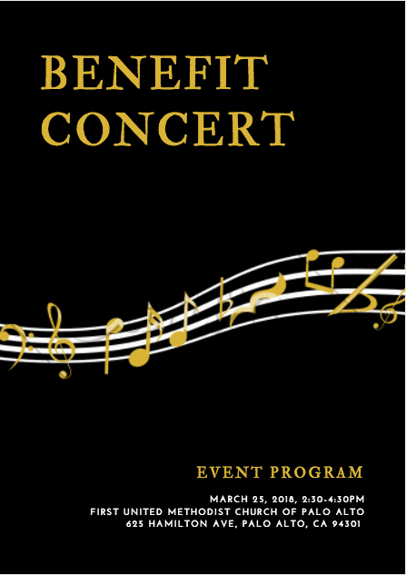 Benefit Concert For East Palo Alto School At First United
