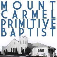 Mt Carmel Primitive Baptist Church
