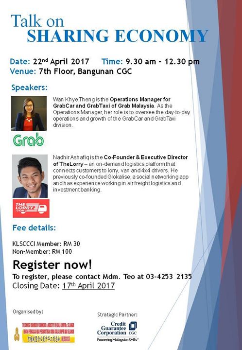 Sharing Economy at CGC Malaysia, Petaling Jaya