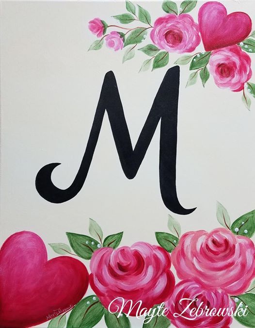 initial letter painting event
