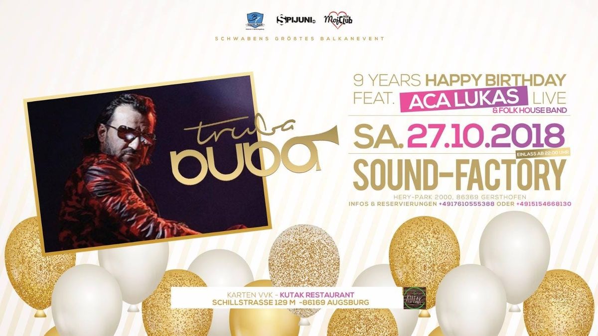Truba Buba Aca Lukas Folk House Band Live At Sound Factory