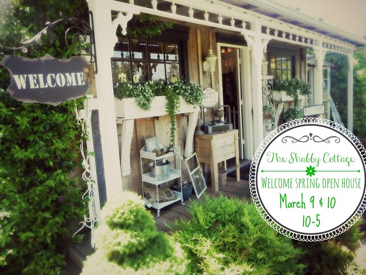 Welcome Spring Cottage Open House At The Shabby Cottage Oregon City