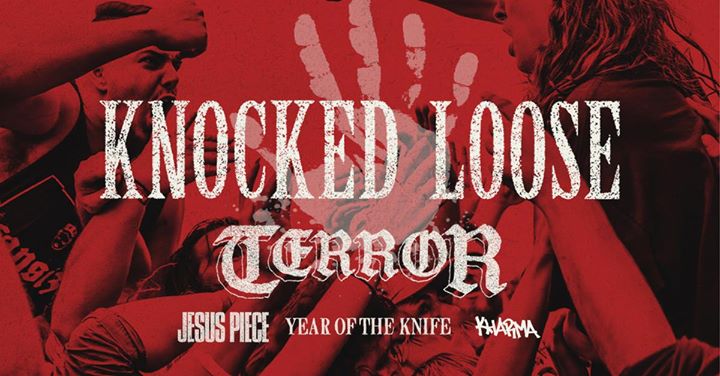 sold out knocked loose with terror jesus piece yotk kharma at