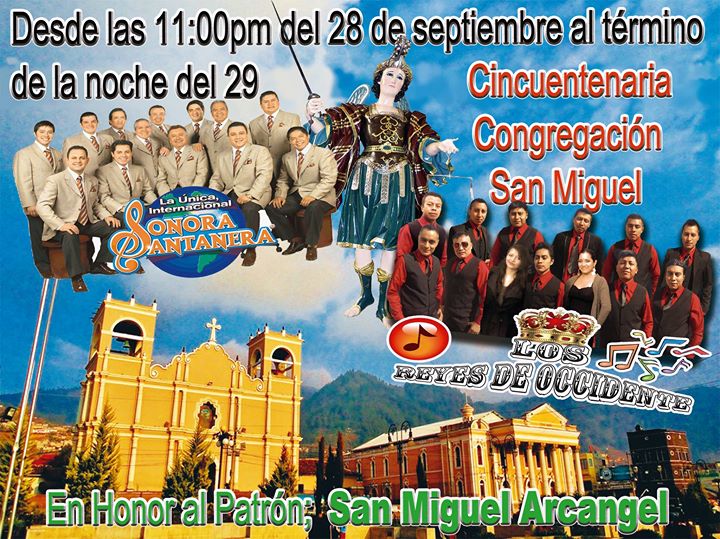 Homenaje Al Patron San Miguel Arcangel At Totonicapan Guatemala