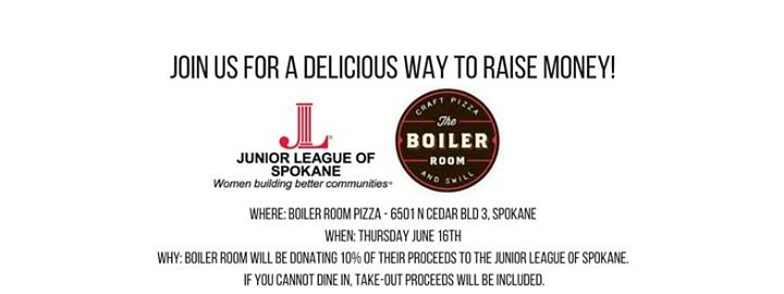 Junior League Of Spokane Fundraiser At The Boiler Room Pizza