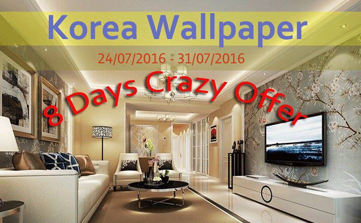 Korea Wallpaper - 3 rolls of for RM999.00 at PITH 