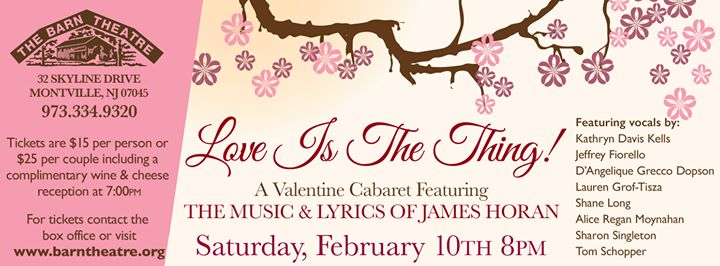 Love Is The Thing Vocalists At The Barn Theatre Montville Nj