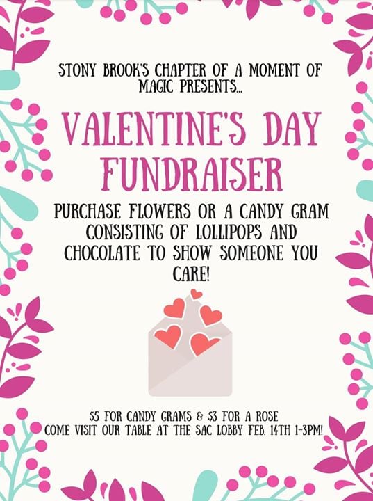 Stony Brook Valentines Day Fundraiser at A Moment of Magic Foundation