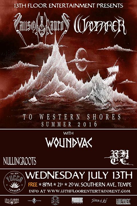 13th Floor Entertainment Presents A Free Show With Falls Of Rauros