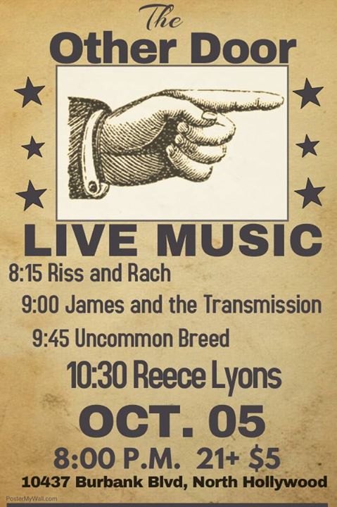 Reece Lyons Final Tour Date At The Other Door North Hollywood
