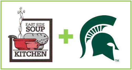 Spartans Will Day At The East Side Soup Kitchen Saginaw