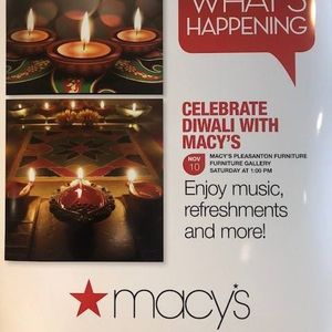 Diwali Celebration At Macys California