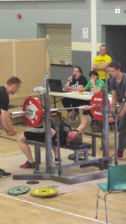 IDFPA Bench Press at St Benildus College, Dublin