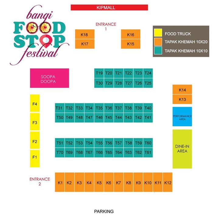 Bangi Food Stop Festival at KipMall Bangi Kuala Lumpur Bangi Food Stop Festival at KipMall Bangi Kuala Lumpur