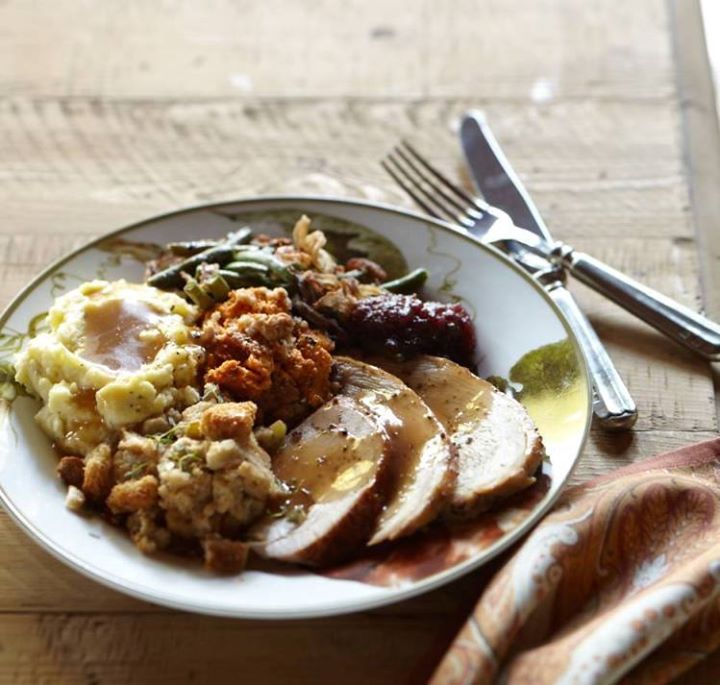 Plated Thanksgiving Dinner at The Ridge Hotel, Lake Geneva