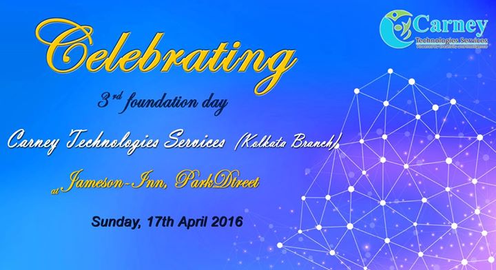Celebrating 3rd Foundation Day Of Carney Technologies Services