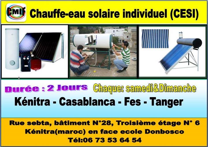 chauffe eau solaire kenitra