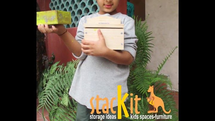 Wood-Working Workshop for KIDS at Stackit New Delhi