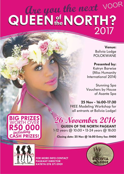 Queen of The North 2017 at Limpopo Beauty Modeling Academy / Agency