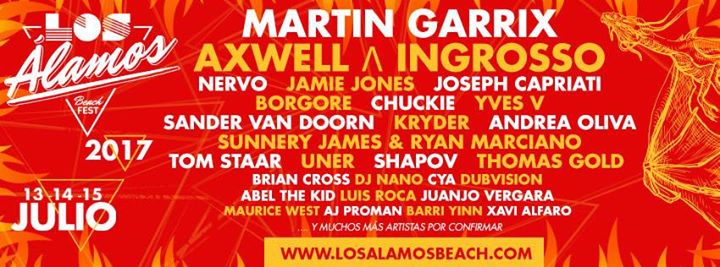 Los Alamos Beach Festival 2017 Torremolinos Málaga