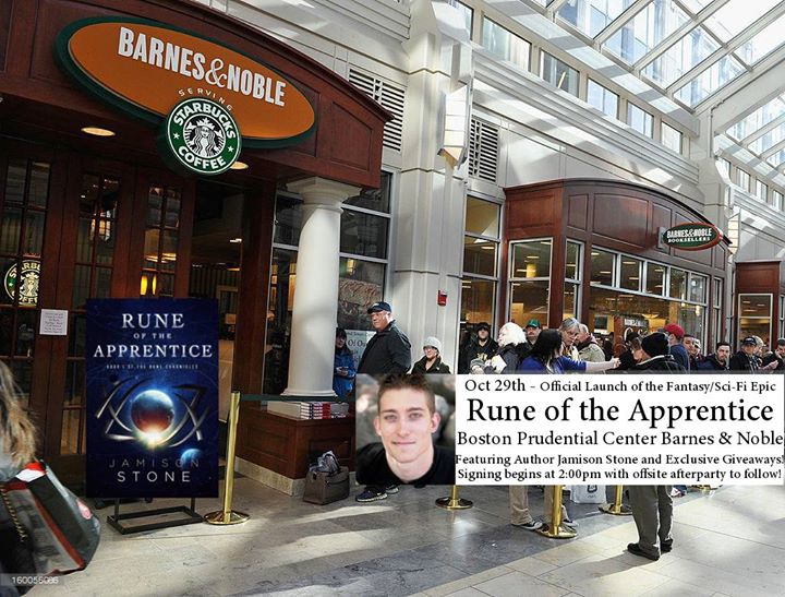 Rune Of The Apprentice Boston Barnes Noble Signing At Barnes