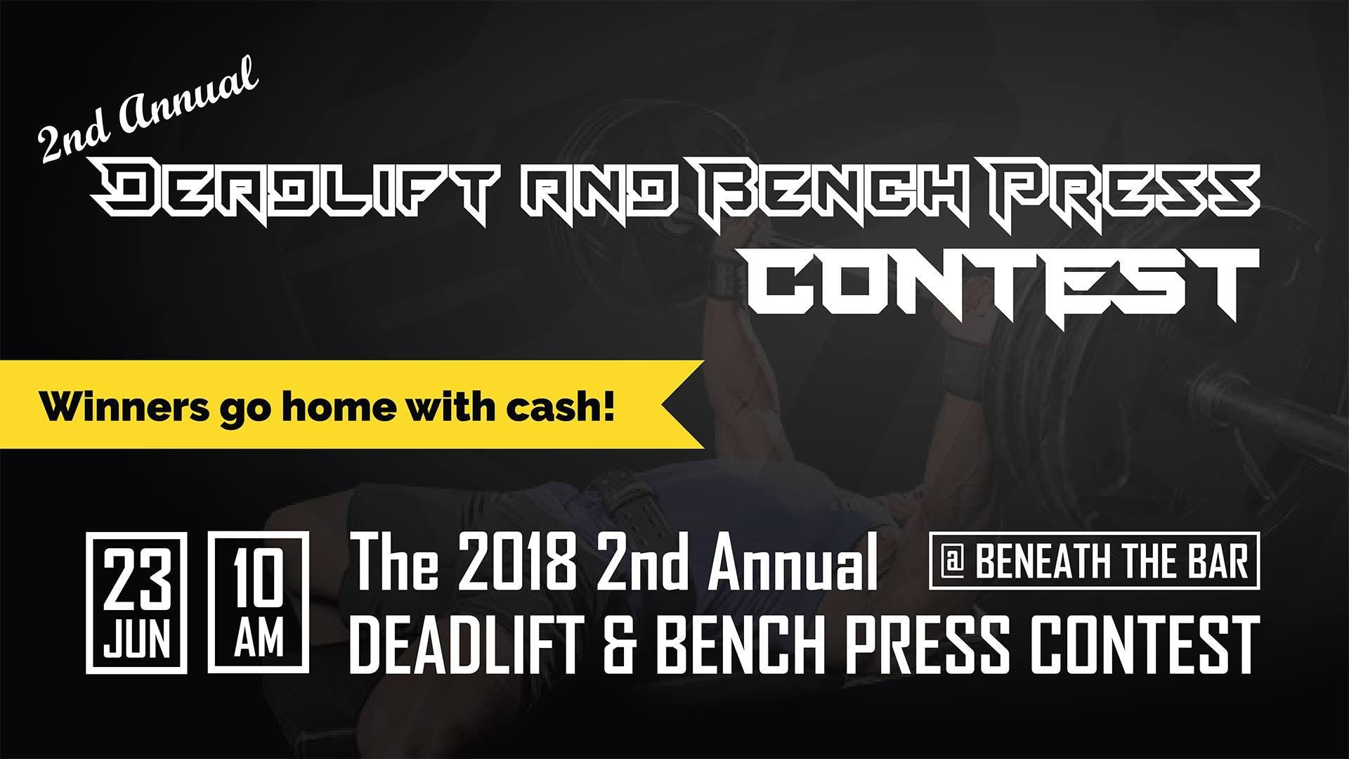 Deadlift And Bench Press Contest At Beneath The Bar Kennewick
