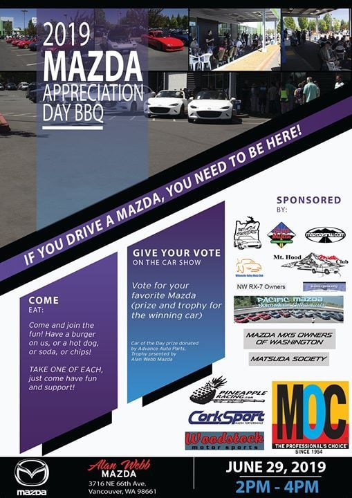 Alan Webb Mazda >> 2019 Mazda Appreciation Day Bbq At Alan Webb Mazda Ridgefield Alan Webb Mazda >> 2019 Mazda Appreciation Day Bbq At Alan Webb Mazda Ridgefield