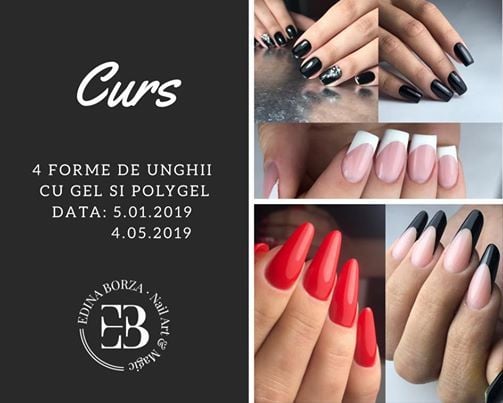 Curs Baza 4 Forme Gel Si Polygel At Edina Borza Nails Magic Cluj
