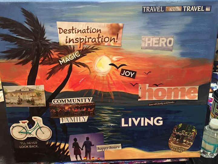 Vision Board at Hobby Lobby, Jacksonville
