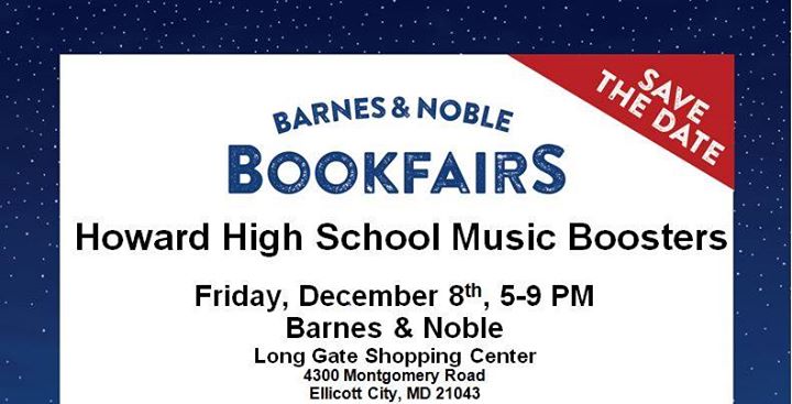 Howard Music Boosters Annual Barnes Noble Fundraiser At Barnes