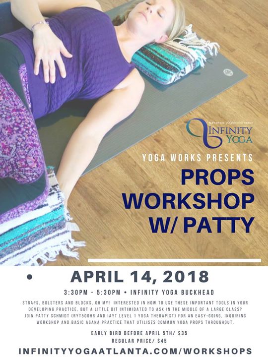 props workshop with patty at yogaworks buckhead atlanta yoga works price