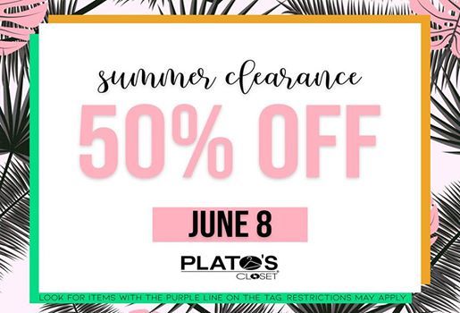 50 Off Summer Clearance At Plato S Closet Glendale Heights Il
