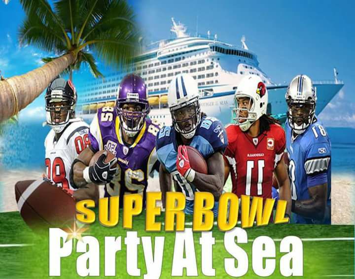 SUPER BOWL CRUISE LIVE BAHAMAS 2018 at Nassau, Bahamas, Nassau City