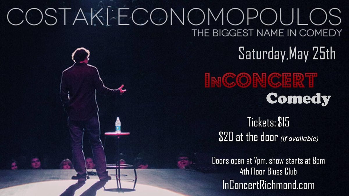 Costaki Economopoulos The Biggest Name In Comedy At 4th Floor