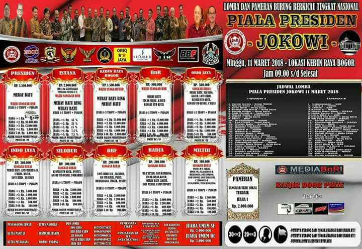 Piala Presiden Jokowi At Kebun Raya Bogor Bogor