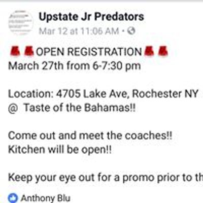 Upstate Jr Predators