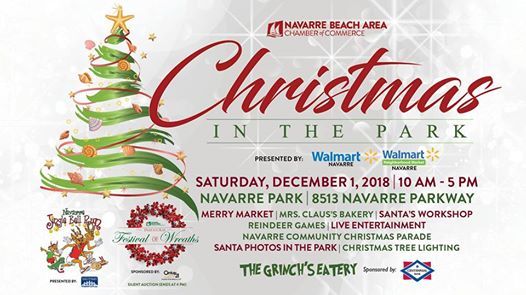 christmas in the park presented by walmart neighborhood market at walmart navarre florida
