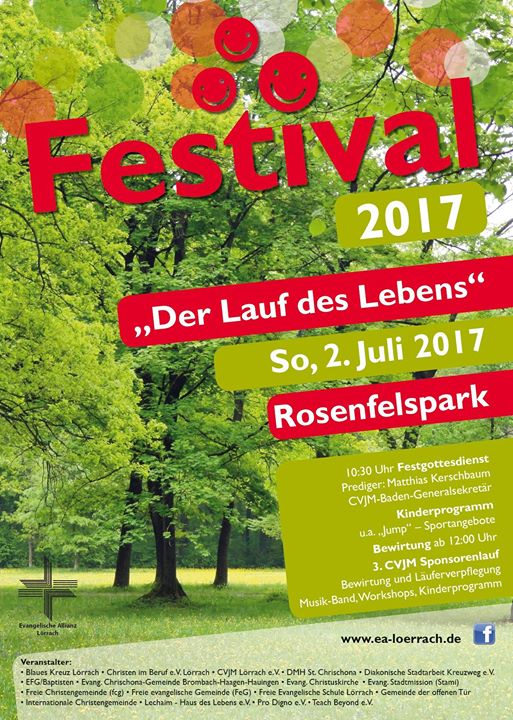 Festival 2017 Der Lauf Des Lebens At Rosenfelspark Lorrach
