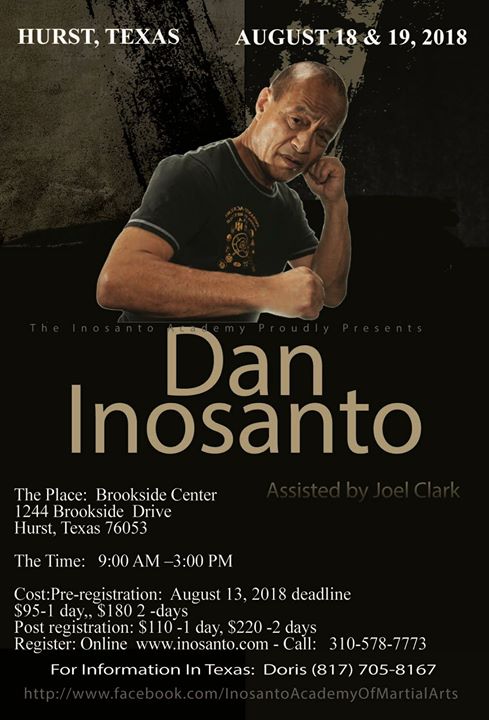guro dan inosanto seminar at dallas fort worth area hurst
