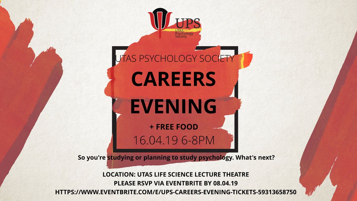 ups careers evening at utas life science lecture theatre ups careers