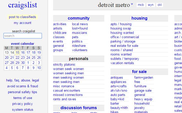 craigslist