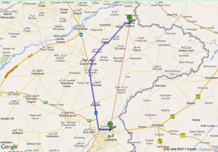 SialkotLahore Motorway Lay Foundation Stone Ceremony at Sialkot