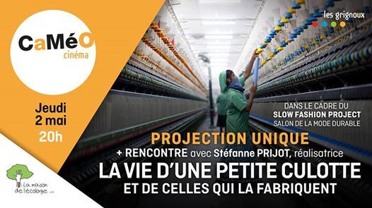 Résultat de recherche d'images pour "la VIE D'UNE PETITE CULOTTE ET DE CELLES QUI LA FABRIQUENT film photos"